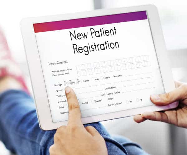new patient registration form | Smile Select Dental